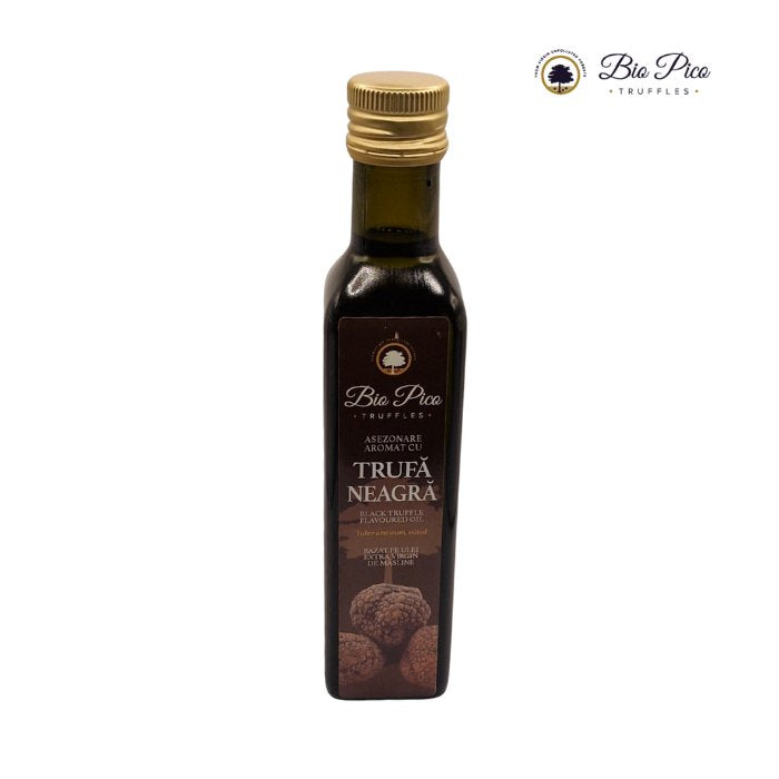 Ulei de masline extravirgin cu aroma de trufe negre Tuber Aestivum ( 250 ml)